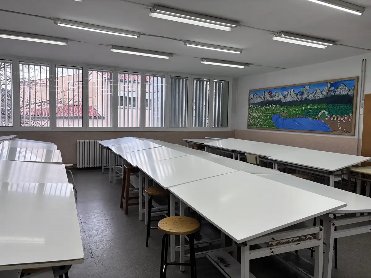 Aula de Visual i Plàstica i Dibuix tècnic